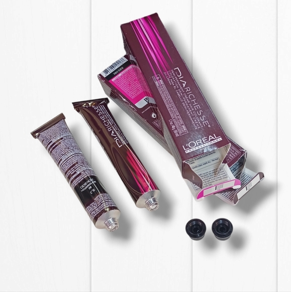 L'Oreal Professionnel DIARichesse 2 Tubes Ammonia-Free 8.3/8G Butterscotch - Picture 10 of 16